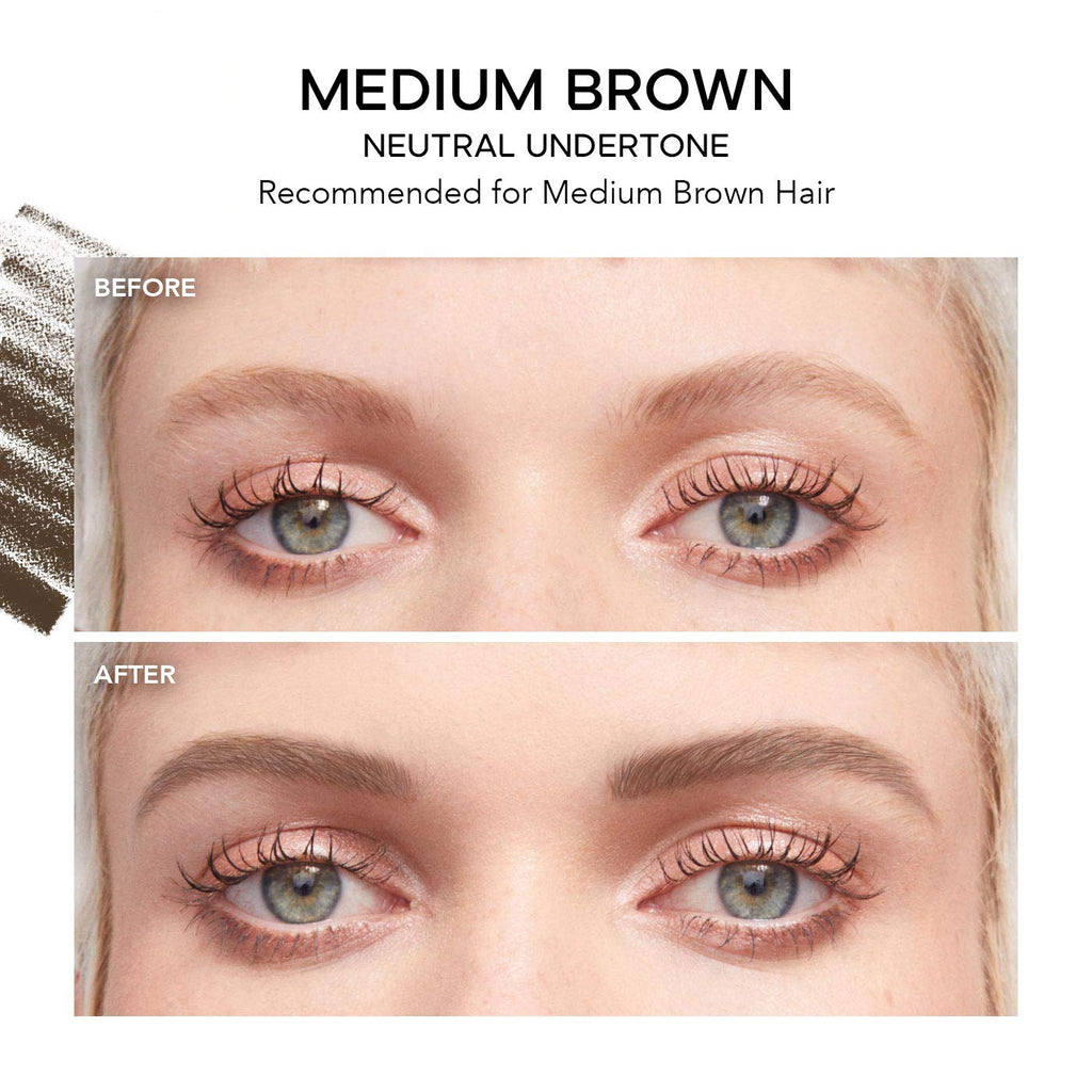 HAUS LABORATORIES by Lady Gaga: THE EDGE MICRO-TIP PRECISION BROW PENCIL, Medium Brown - TrustMedUSA