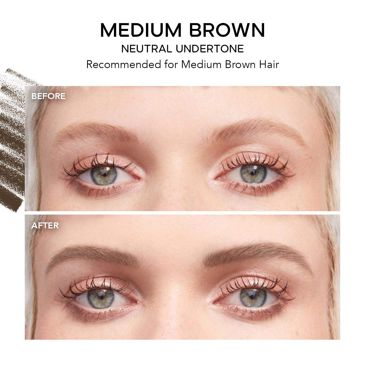 HAUS LABORATORIES by Lady Gaga: THE EDGE MICRO-TIP PRECISION BROW PENCIL, Medium Brown - TrustMedUSA