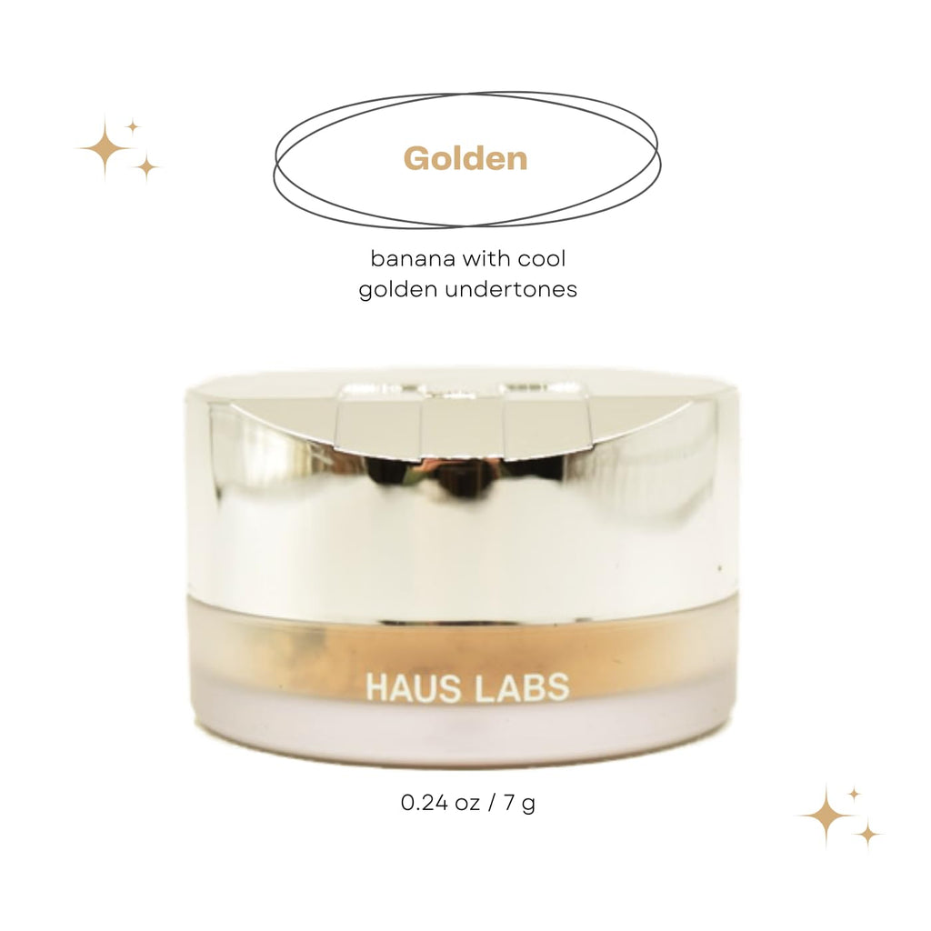 HAUS LABS BY LADY GAGA Bio-Blurring Talc-Free Loose Setting Powder Golden - TrustMedUSA