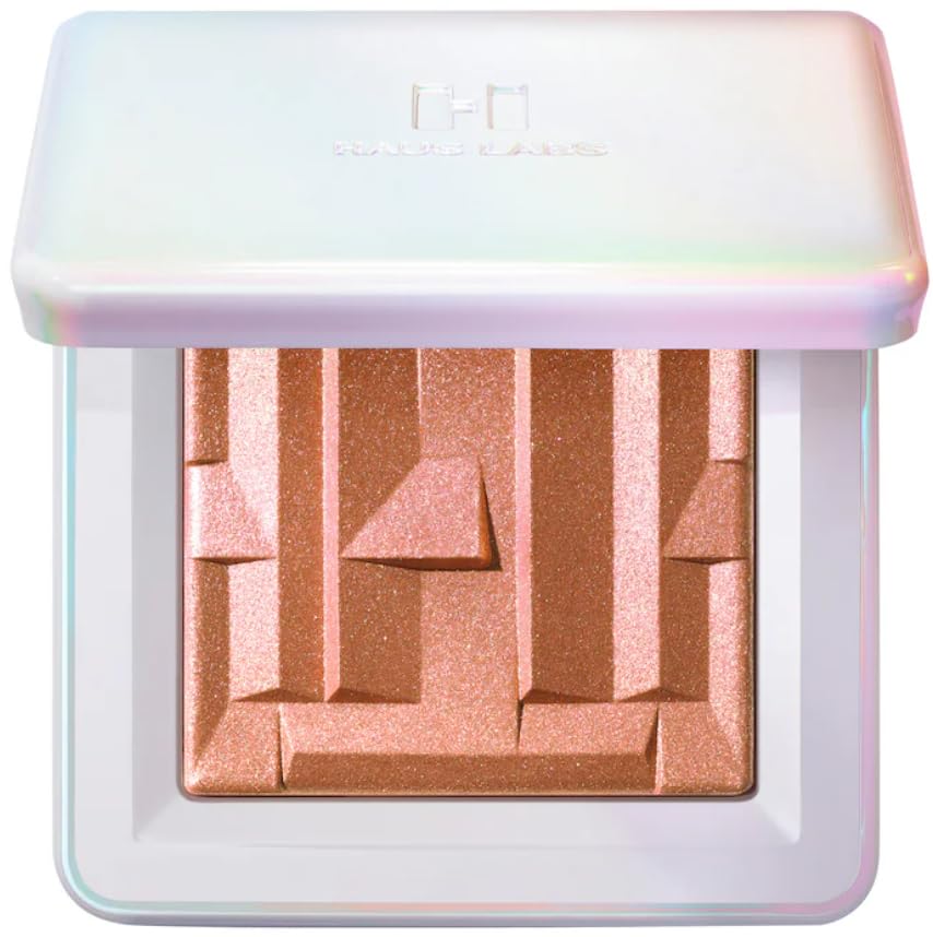 HAUS LABS BY LADY GAGA Bio-Radiant Gel-Powder Highlighter in Pink Amethyst & Complimentary Sheet Masque - TrustMedUSA