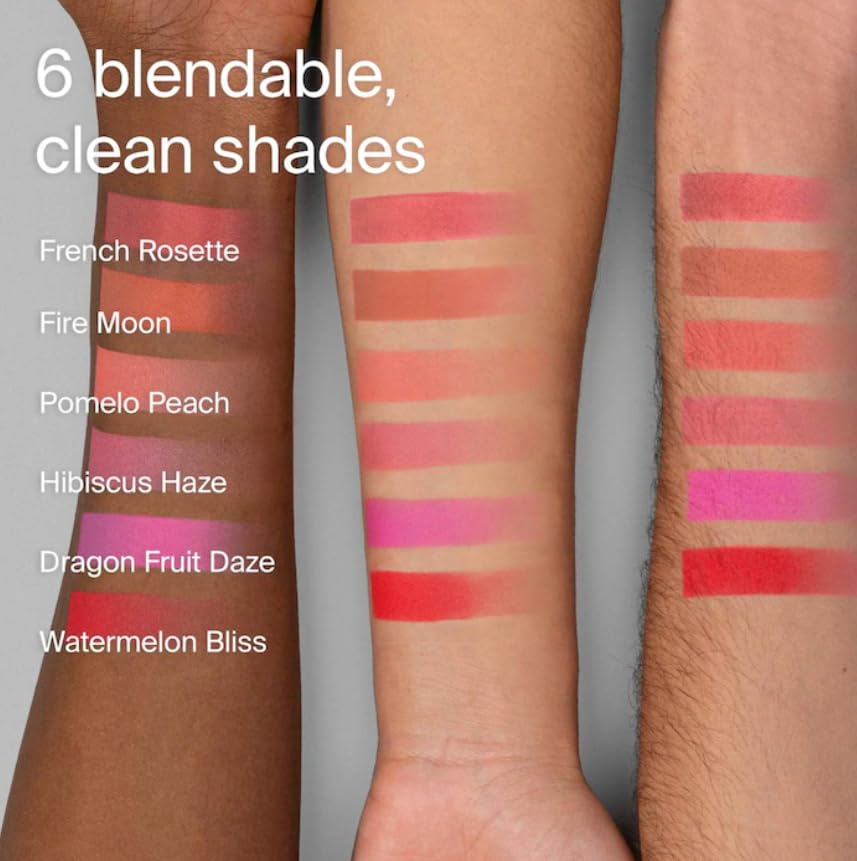HAUS LABS BY LADY GAGA Color Fuse Blush Powder in Dragon Fruit Daze & ENTEL Blueberry Sheet Masque (BONUS) - TrustMedUSA