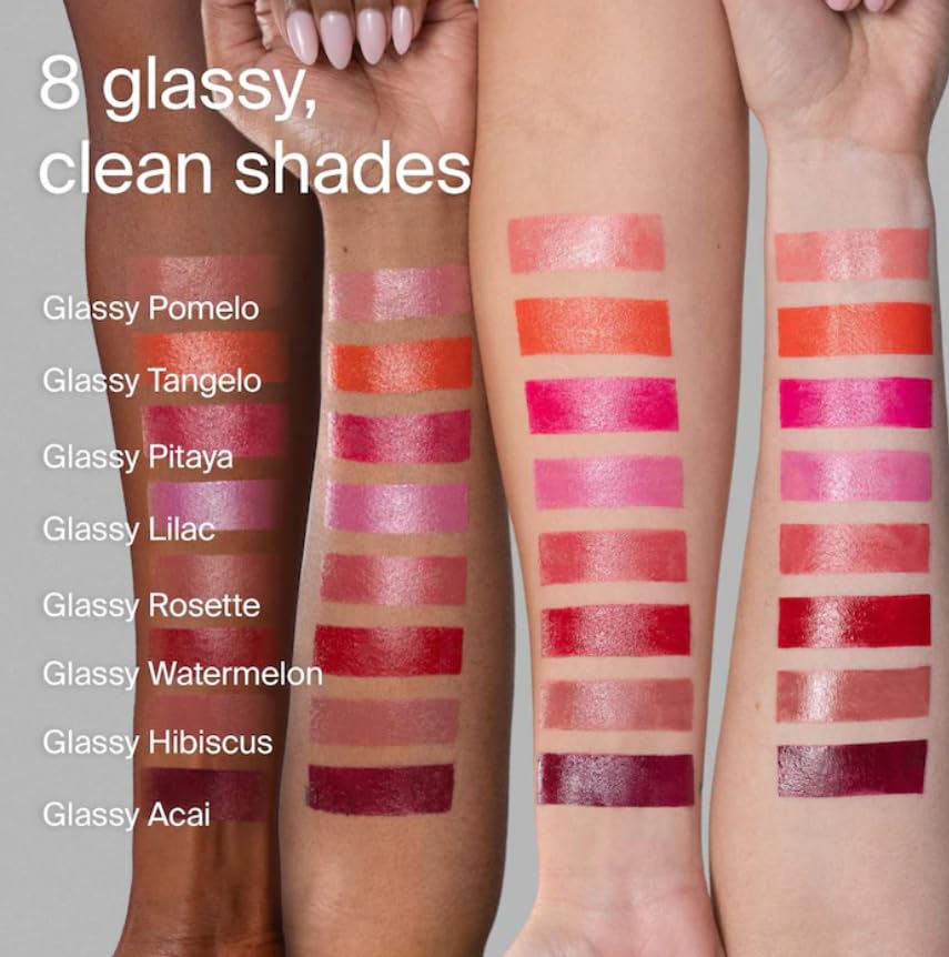 HAUS LABS BY LADY GAGA Color Fuse Lip + Cheek Blush Balm Stick in Glassy Hibiscus & ENTEL Aloe vera Sheet Masque (BONUS) - TrustMedUSA