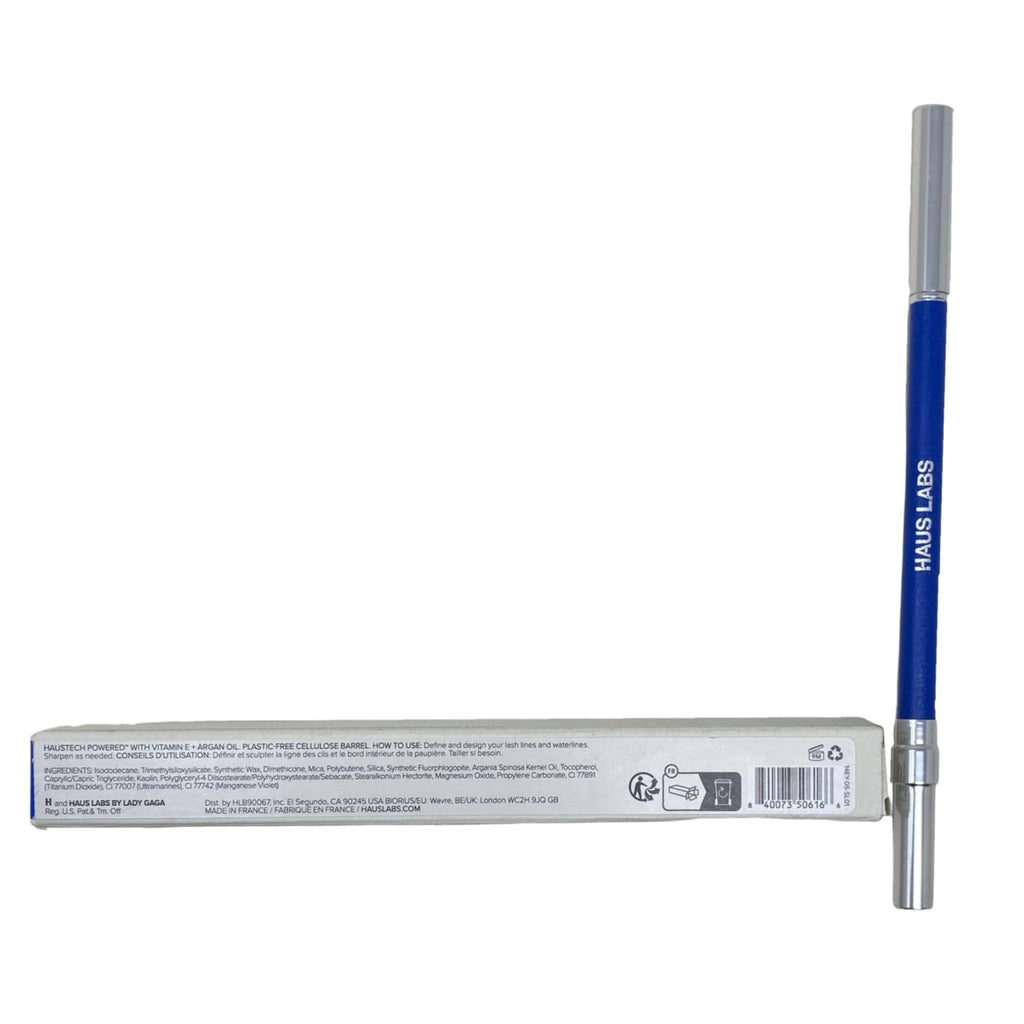 HAUS LABS BY LADY GAGA Optic Intensity Eco Eyeliner - Cobalt Matte + Complimentary Sheet Face Masque - TrustMedUSA