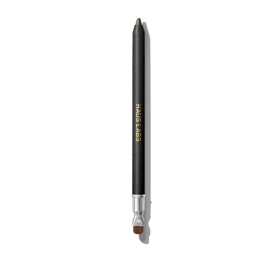 HAUS LABS BY LADY GAGA Optic Intensity Eco Eyeliner - Onyx Gold Shimmer + Complimentary Sheet Face Masque - TrustMedUSA