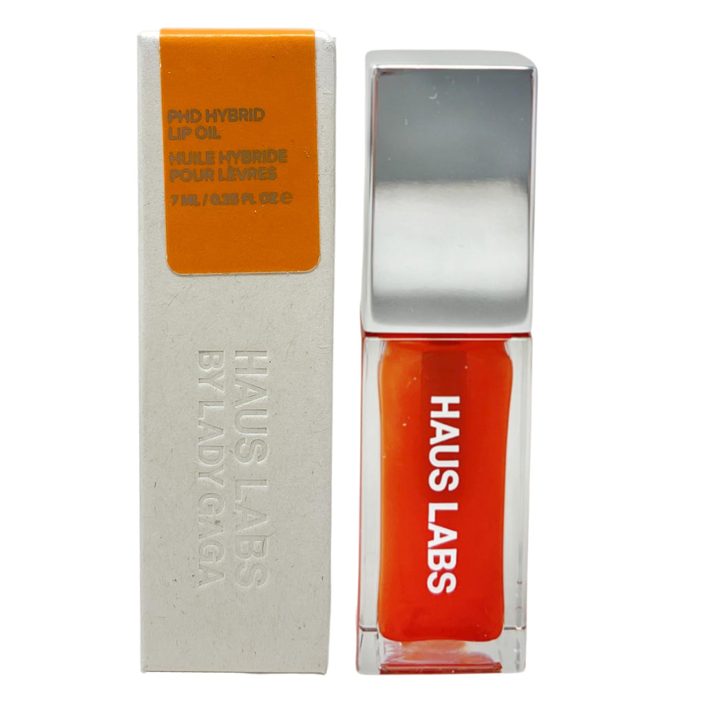 Haus Labs By Lady Gaga PhD Hybrid Hydrating Tinted Lip Oil - Secondary (sheer orange) 7 mL / 0.25 fl oz - TrustMedUSA