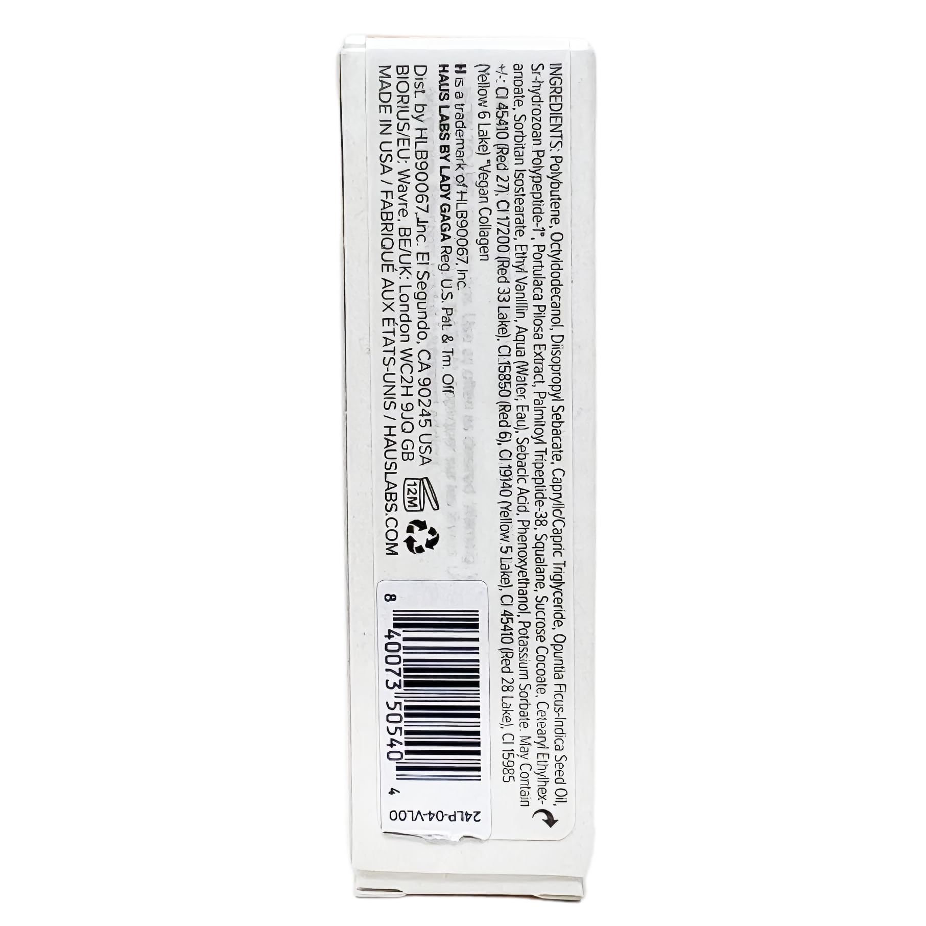 Haus Labs By Lady Gaga PhD Hybrid Hydrating Tinted Lip Oil - Secondary (sheer orange) 7 mL / 0.25 fl oz - TrustMedUSA