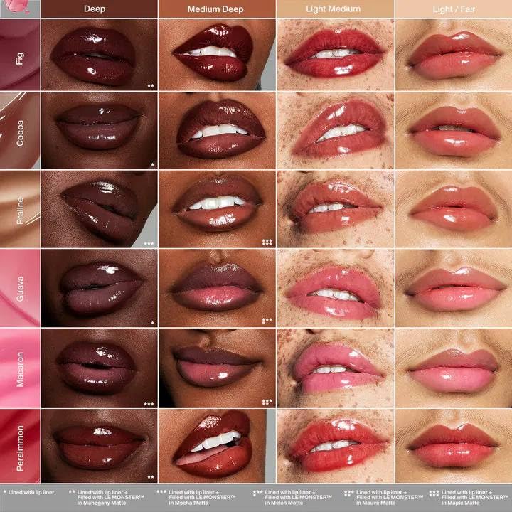 HAUS LABS BY LADY GAGA PHD HYBRIDLIP GLAZE - Persimmon (Reddish Brown) & ENTEL Aloe vera Sheet Masque (BONUS) - TrustMedUSA