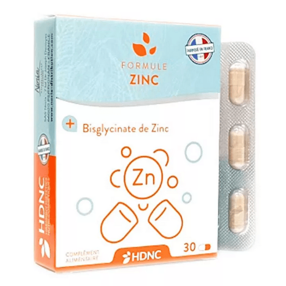 HDNC Zinc Bisglycinate 30 Vegetable Tablets - TrustMedUSA