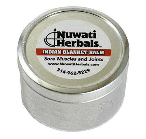 Healing Balm Massage for Sore Muscles and Joints – Nuwati Herbals Indian Blanket Balm – Sweet Smelling Warmth with Cinnamon, Cloves, Camphor, Menthol, 4 Ounces - TrustMedUSA