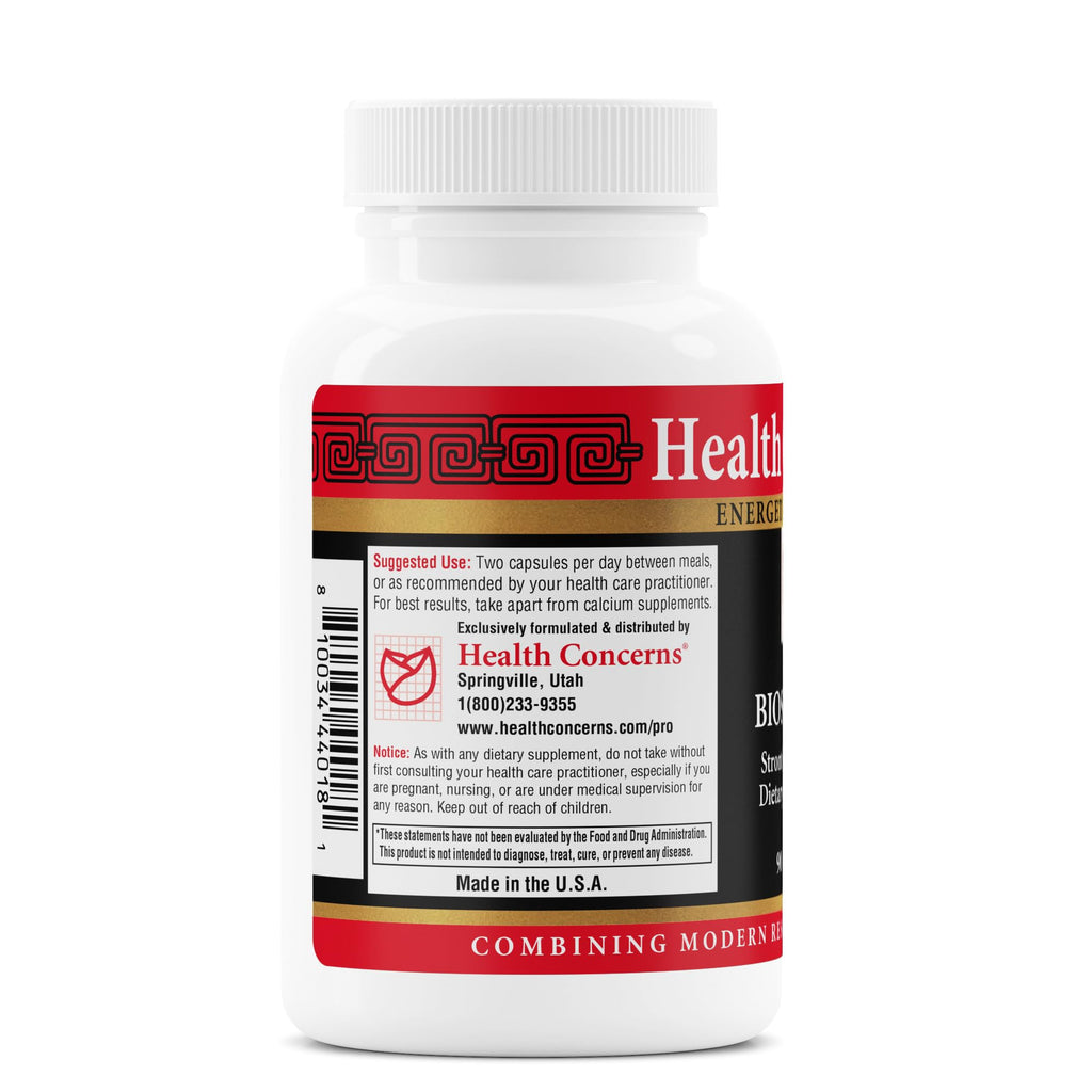 Health Concerns BioStrong – Bone Strength & Density Support Supplement – Strontium & BioPerine Black Pepper Extract for Joint Mobility – Chinese Herbal Blend for Men & Women – 90 Capsules - TrustMedUSA