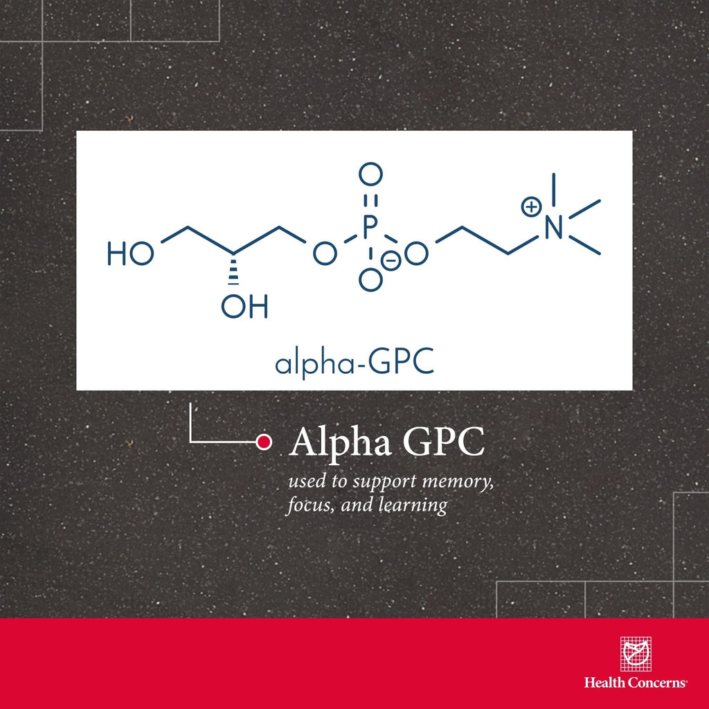 Health Concerns Cogni-Spark – Brain Support for Memory, Focus, and Mental Clarity – Alpha-GPC Choline Supplement for Cognition, Nerve Function & Longevity - TrustMedUSA