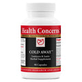 Health Concerns Cold Away - Immune Support & Defense - Vitamin Supplement for Flu Relief & Colds - Immunity System Booster - Licorice Root, Dong Quai, Chinese Skullcap & Andrographis - 90 Capsules - TrustMedUSA