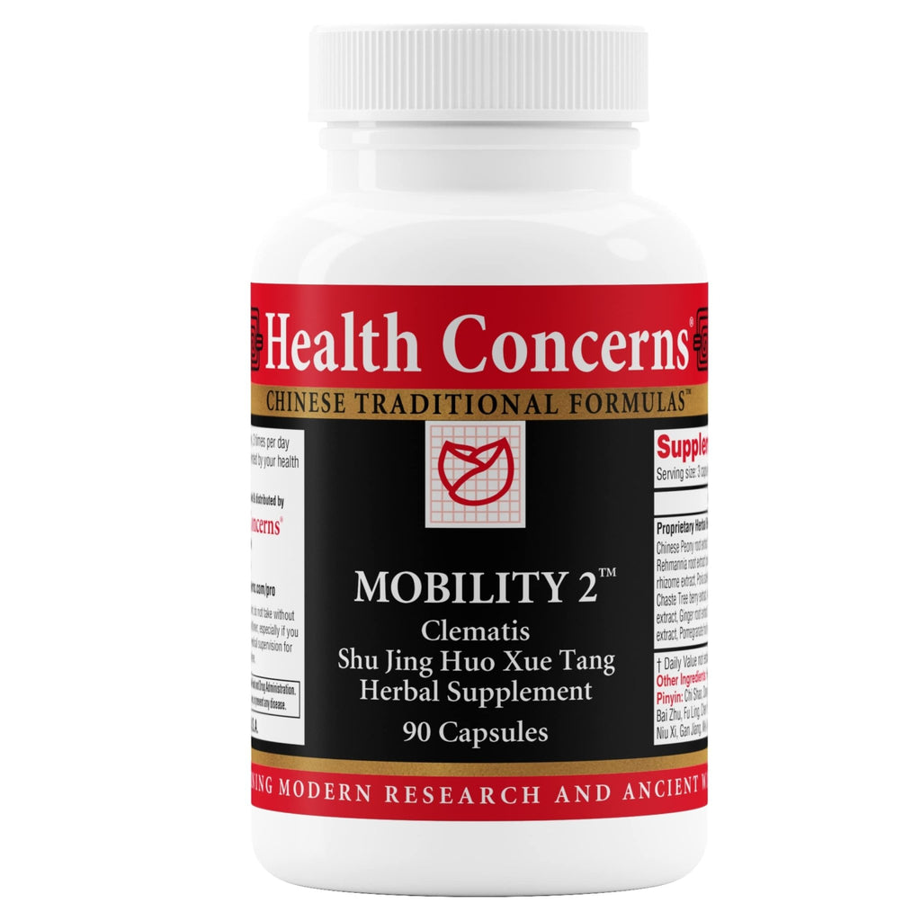 Health Concerns Mobility 2 – Joint Health Support Supplement for Men & Women – Chinese Herbal Circulation Support – Natural Joint & Muscle Aid – Herbal Extracts – 90 Capsules - TrustMedUSA