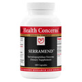 Health Concerns Serramend – Immune Defense Support Supplement – Serrapeptase Proteolytic Enzyme – Blood Circulation – Chinese Herbal Supplement for Men & Women – 180 Capsules - TrustMedUSA