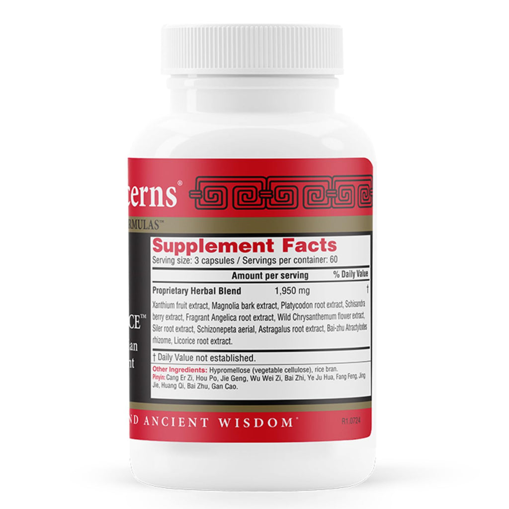 Health Concerns Xanthium Relieve Surface – Sinus Relief & Seasonal Allergy Support – Nasal Congestion & Immune Health Supplement – Bi Yan Pian Chinese Herbal Formula – 180 Capsules - TrustMedUSA
