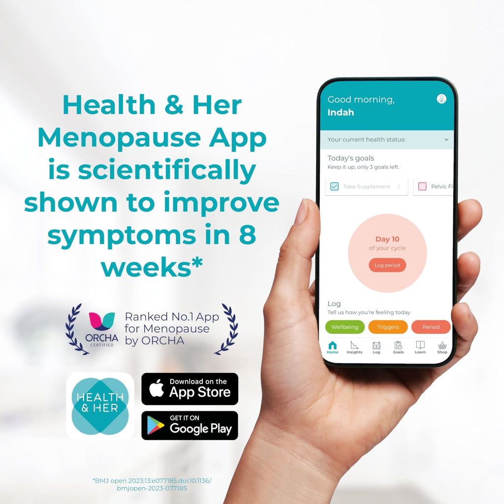 Health & Her Multivitamin for Women Taking Menopause Hormone Therapy (MHT/HRT) - Supplements for Women - Nutrition and Wellbeing Support - 1 Month Supply, 60 Tablets - Vegan & Gluten Free - Maple Wellness Supplements