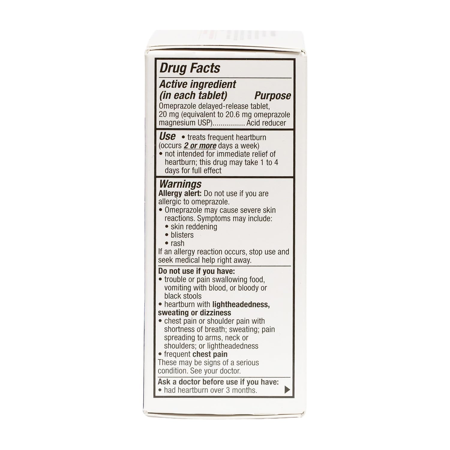 HealthA2Z® Acid Reducer | Omeprazole 20mg | Delayed - Release Tablets | 24 Hours | Treats Frequent Heartburn | Occuring 2 or More Days A Week (14 Counts) - Maple Wellness Supplements