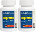 HealthA2Z® Ibuprofen 200mg | Pain Relief | Body Aches | Headache | Arthritis | Cramps | Back Pain | Fever Reducer… (250 Count) (Pack of 2) - TrustMedUSA