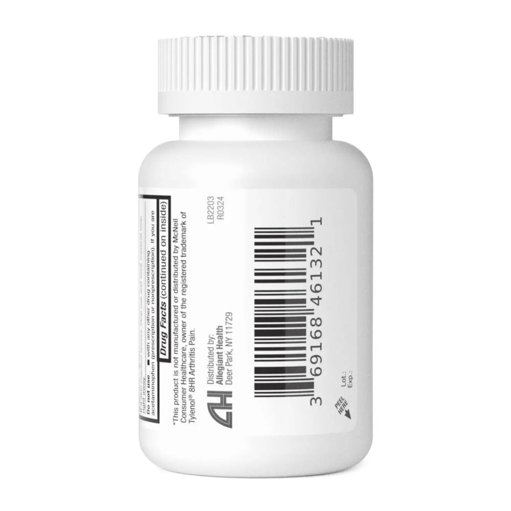 HealthA2Z® Pain Relief Extended Release | Acetaminophen 650mg | 8 Hours | Arthiritis Pain | Pain Reliever - Fever Reducer | Contains no Aspirin (100 Count) - TrustMedUSA