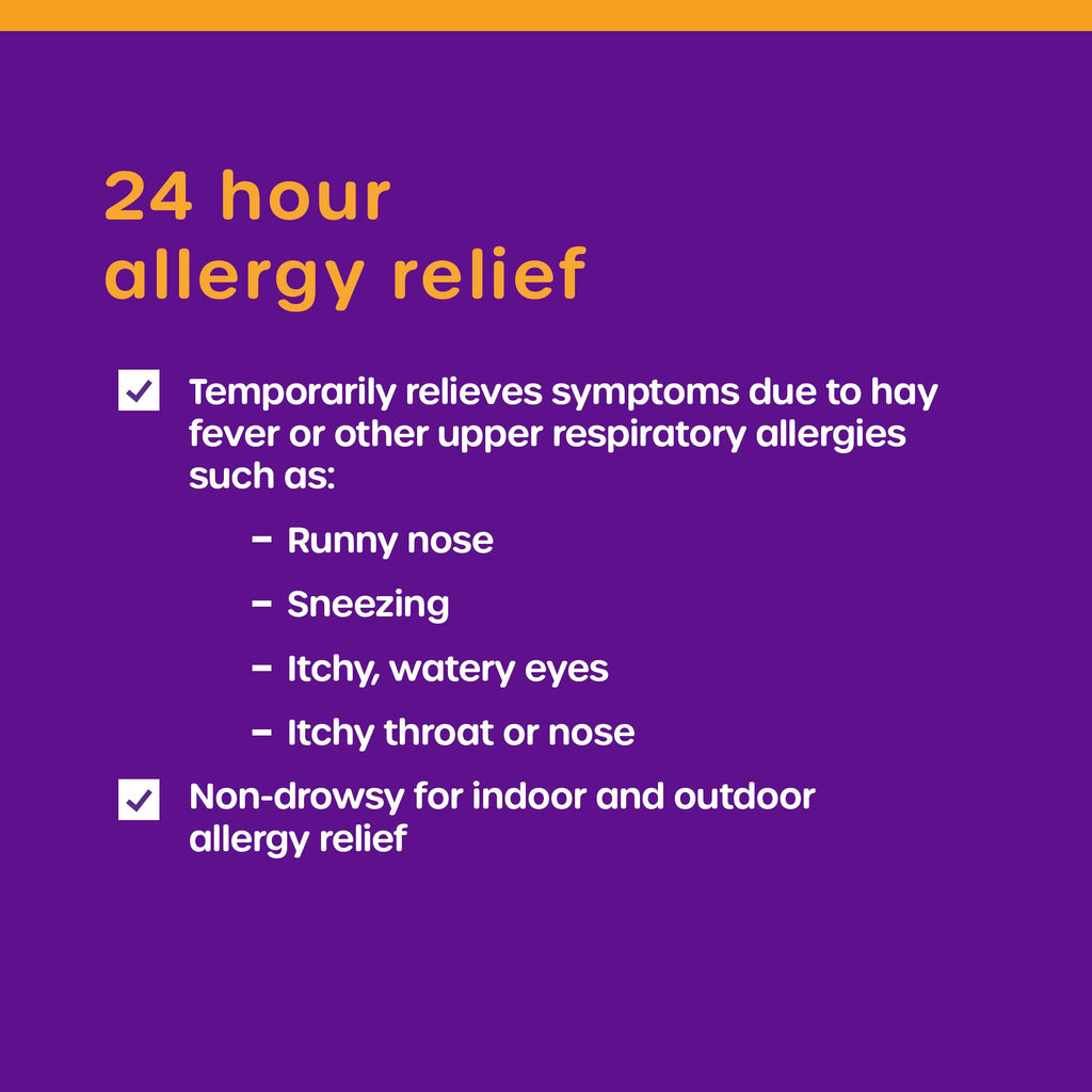 HealthCareAisle Allergy Relief - Fexofenadine Hydrochloride Tablets USP, 180 mg, 90 Tablets, Allergy Medication, Non-Drowsy 24-Hour Relief - Maple Wellness Supplements