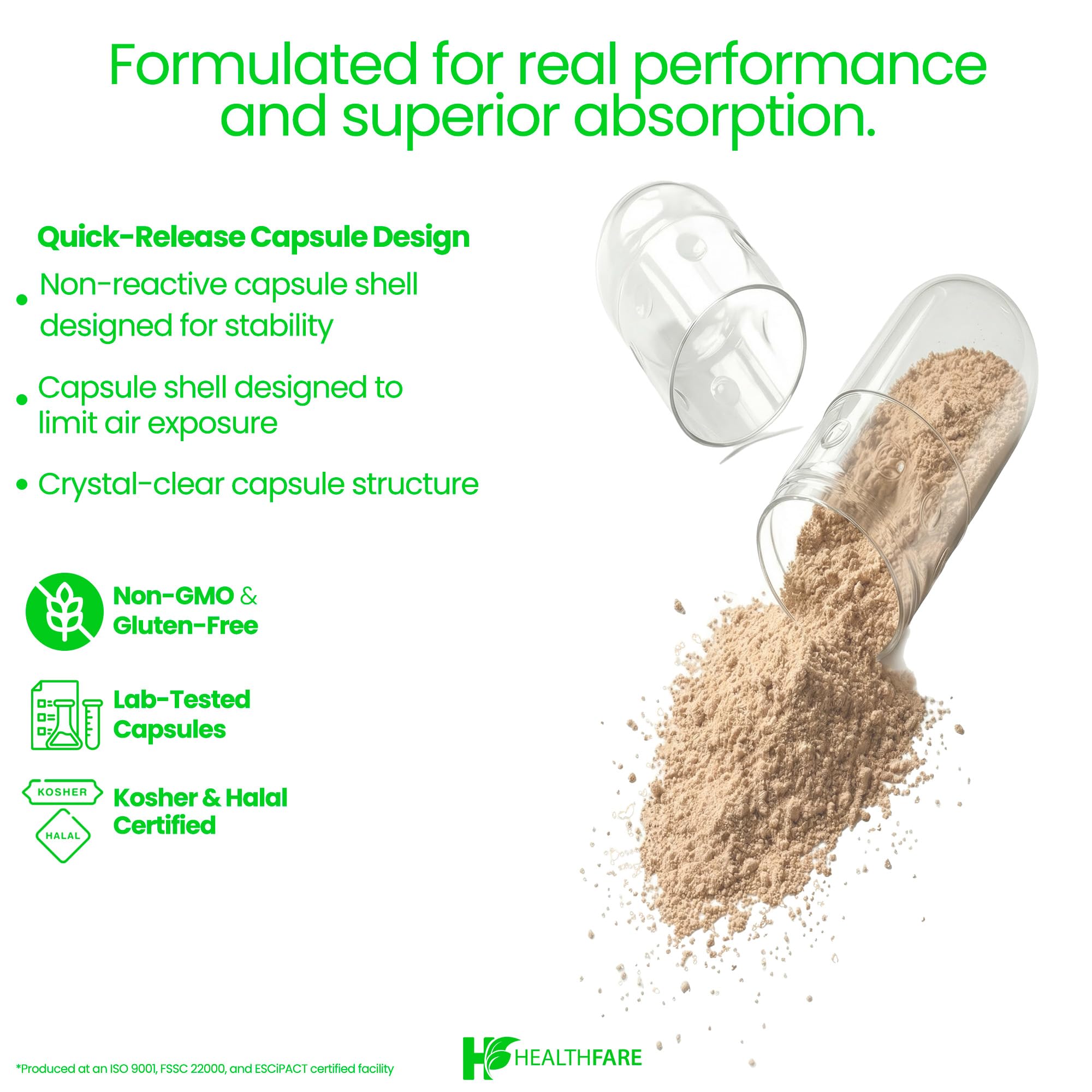 Healthfare Fenugreek Seed Extract 6000mg | 150 Vegan Capsules | Concentrated Herbal Supplement | Non-GMO, Gluten-Free | Made in USA - TrustMedUSA