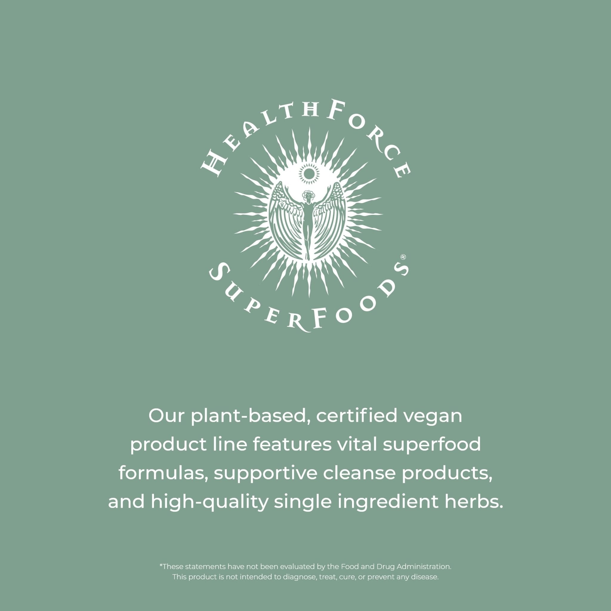 HEALTHFORCE SUPERFOODS Vitamineral Green - Mineral Supplement for Immune & Thyroid Support - Green Powder Supplement with Ingredients from The Land - Gluten-Free & Vegan - 500 Grams - TrustMedUSA