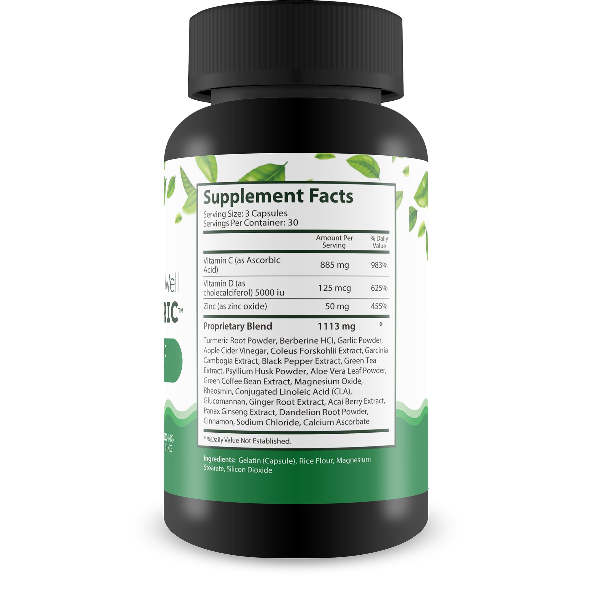 Healthy Calm & Well CDZ Gummies Capsules - Our Best CDZ Supplement Vitamin C D and Zinc - Turmeric Vitamin C D Zinc Magnesium - Our Best Calmwell Cdc Gummies Capsules Zinc Vitamin C Vitamin D Turmeric - TrustMedUSA