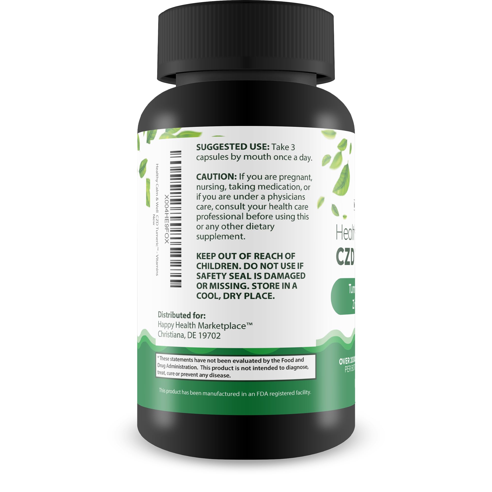 Healthy Calm & Well CDZ Gummies Capsules - Our Best CDZ Supplement Vitamin C D and Zinc - Turmeric Vitamin C D Zinc Magnesium - Our Best Calmwell Cdc Gummies Capsules Zinc Vitamin C Vitamin D Turmeric - TrustMedUSA