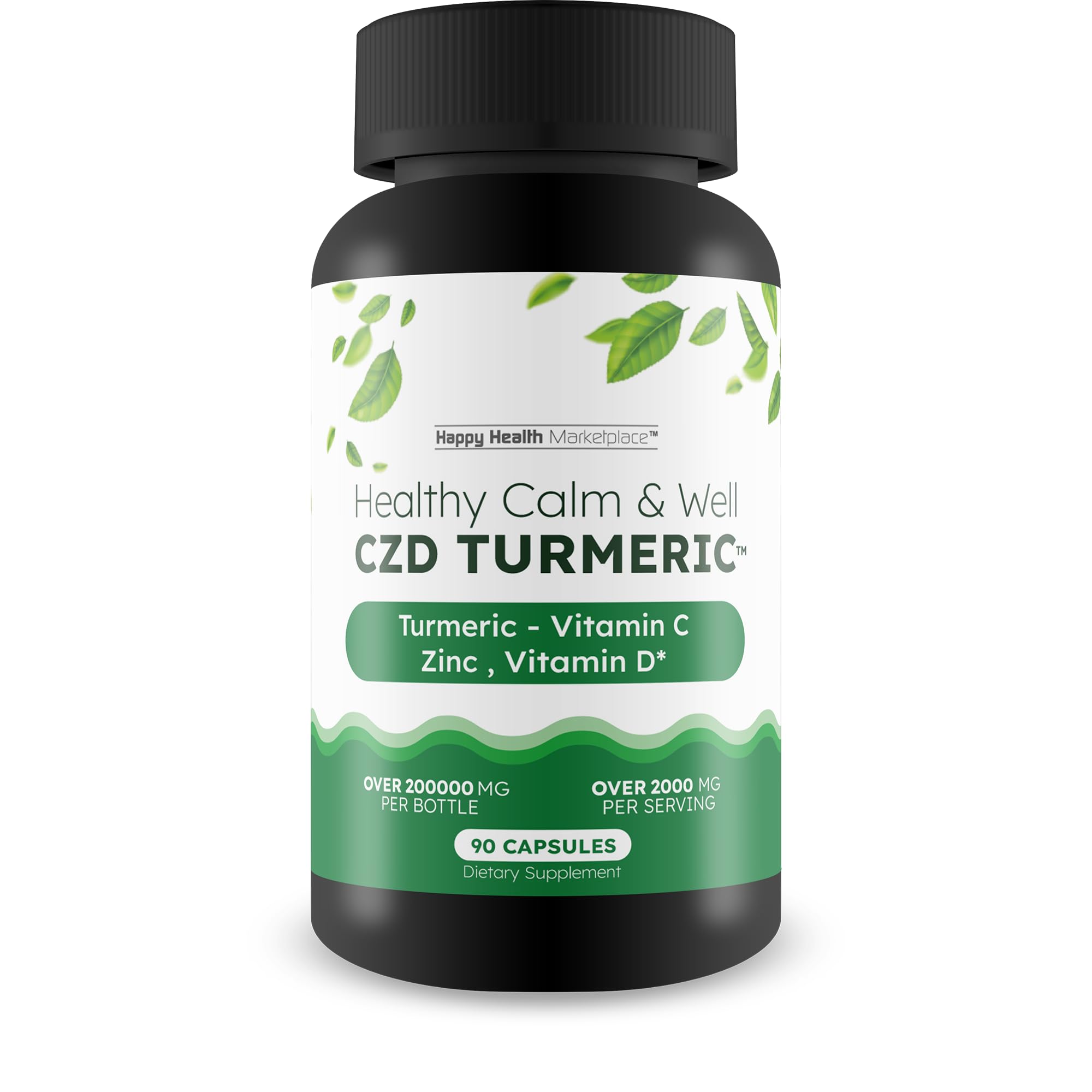Healthy Calm & Well CDZ Gummies Capsules - Our Best CDZ Supplement Vitamin C D and Zinc - Turmeric Vitamin C D Zinc Magnesium - Our Best Calmwell Cdc Gummies Capsules Zinc Vitamin C Vitamin D Turmeric - TrustMedUSA