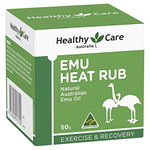 [Healthy Care] Emu Heart Rub, Natural Ingredients for Shoulder and Lower Back Pain, 1.8 oz (50 g) - TrustMedUSA
