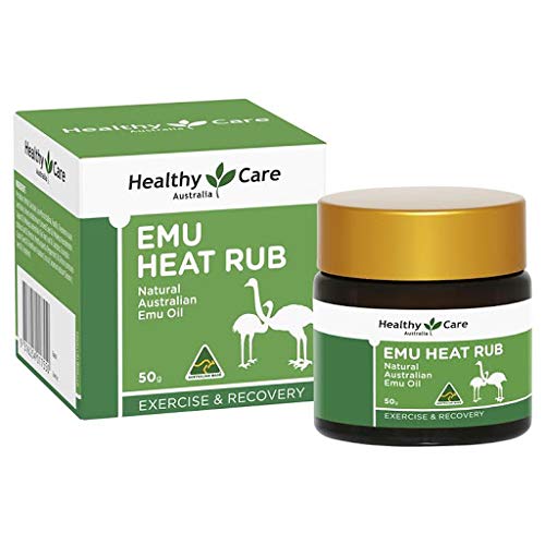 [Healthy Care] Emu Heart Rub, Natural Ingredients for Shoulder and Lower Back Pain, 1.8 oz (50 g) - TrustMedUSA