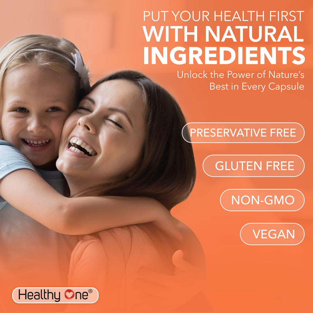 Healthy Immune - 10 in 1 Formula - Cold & Flu Virus - Sick & Illness - Covid - Elderberry - Echinacea - Vitamin C - Zinc - Garlic - Reishi - Andrographis - Astragulus - Antioxidants - Immunity - 120ct - Maple Wellness Supplements