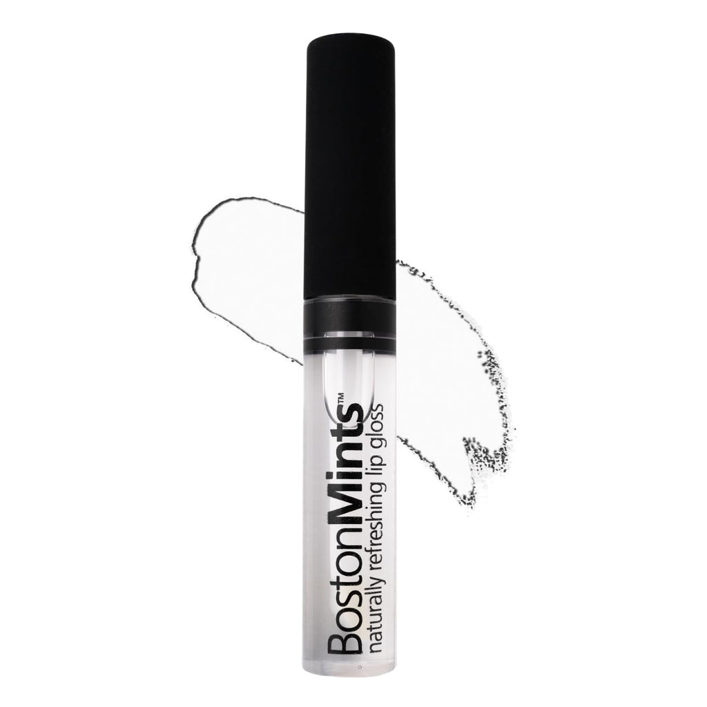 Healthy, Naturally Lip Plumping Clear LipGloss, Southie Pout (.25oz) - Vegan, Plant-Based ingredients. Cooling Mint Enhances Fullness, while Avocado Oil and Jojoba provides lasting Hydration. - TrustMedUSA