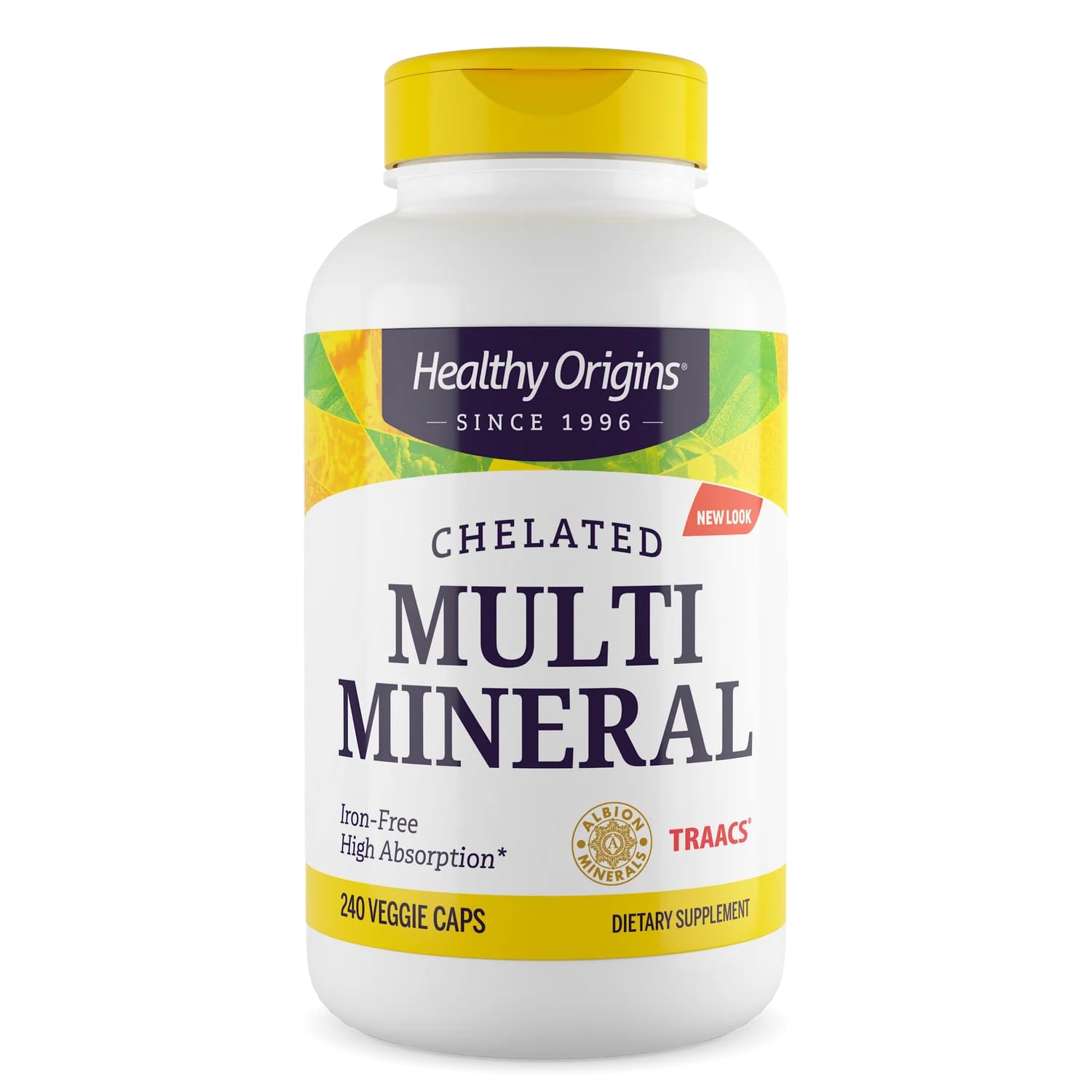 Healthy Origins Chelated Multi Mineral (Albion Minerals, Bioavailable, Non-GMO, Gluten Free), 240 Veggie Caps - TrustMedUSA