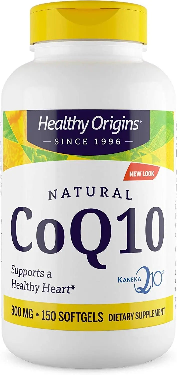 Healthy Origins CoQ10 (Kaneka Q10), 300 mg - Heart Health & Energy Supplement - TrustMedUSA