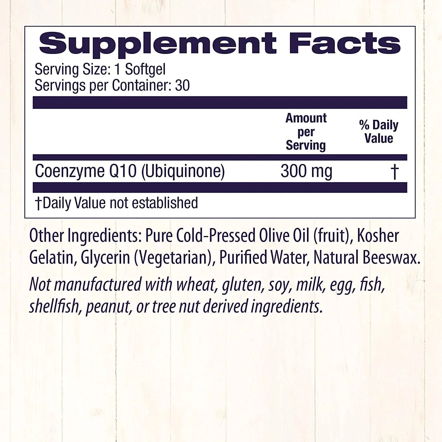 Healthy Origins CoQ10 (Kaneka Q10), 300 mg - Heart Health & Energy Supplement - Gluten - TrustMedUSA
