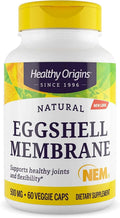 Healthy Origins Eggshell Membrane (NEM), 500 mg - Natural Collagen and Joint Support - TrustMedUSA