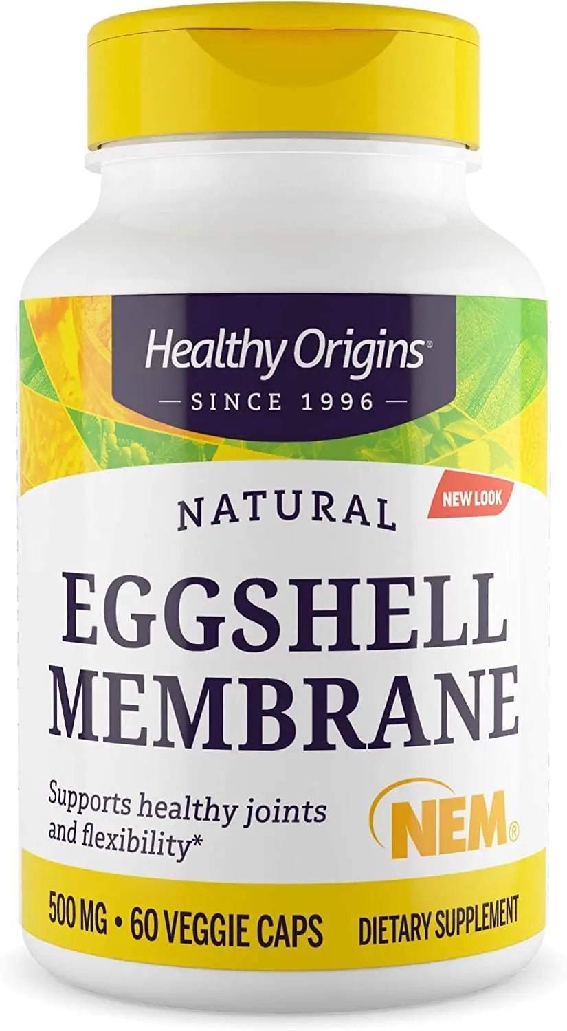 Healthy Origins Eggshell Membrane (NEM), 500 mg - Natural Collagen and Joint Support - TrustMedUSA