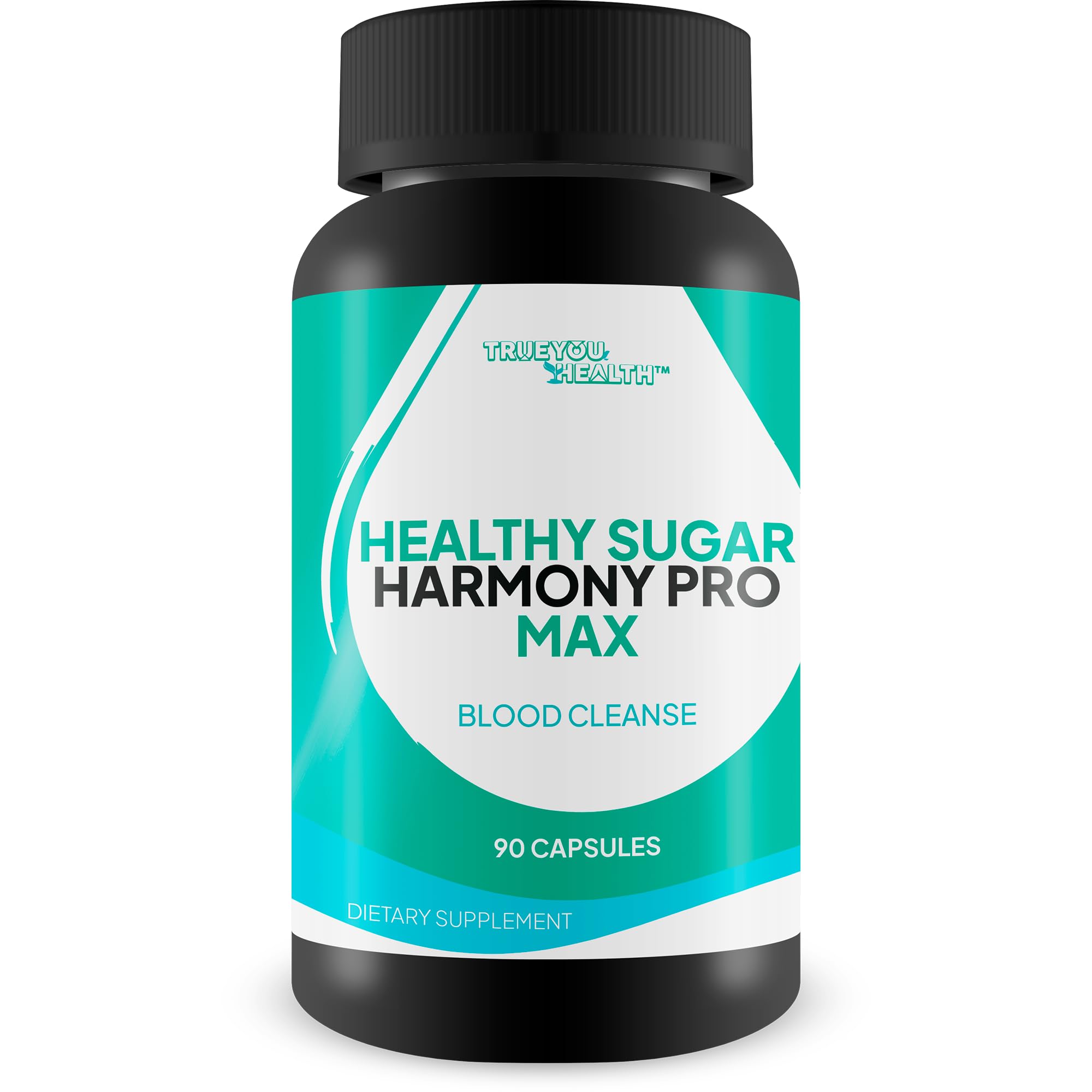 Healthy Sugar Harmony Pro Max - Our Best Blood Cleansing Formula - Support Healthy Sugar Balance & Immune Health with This Premium Blood Support Supplement - Bloodflow & Cardiovascular Support - TrustMedUSA