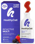Healthycell Bioactive Daily Liquid Multivitamin for Men & Women – 20+ Essential Vitamins, Minerals & Antioxidants for Brain, Heart, Immune Support, Skin & Hair Support - 14 Gel Packs - TrustMedUSA