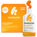 Healthycell Joint Health & Mobility Daily Liquid Supplement - Joint Support Supplement, Inflammation Response, Cartilage & Flexibility with Curcumin, Glucosamine & Chondroitin - 30 Gel Packs - TrustMedUSA