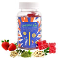 Height Growth Gummies for Kids & Teens – Sugar Free – Calcium, Prebiotic FOS, Magnesium, Vitamin D3, K2, Zinc, Ashwagandha – Bone Strength, Gut Health & Height Support Multivitamin – Strawberry Flavor - TrustMedUSA