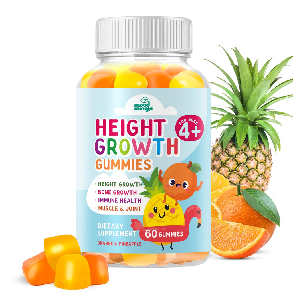 Height Growth Gummies Supplement - Kids Teens Height Increaser Maximizer Grow Taller Vitamins - TrustMedUSA