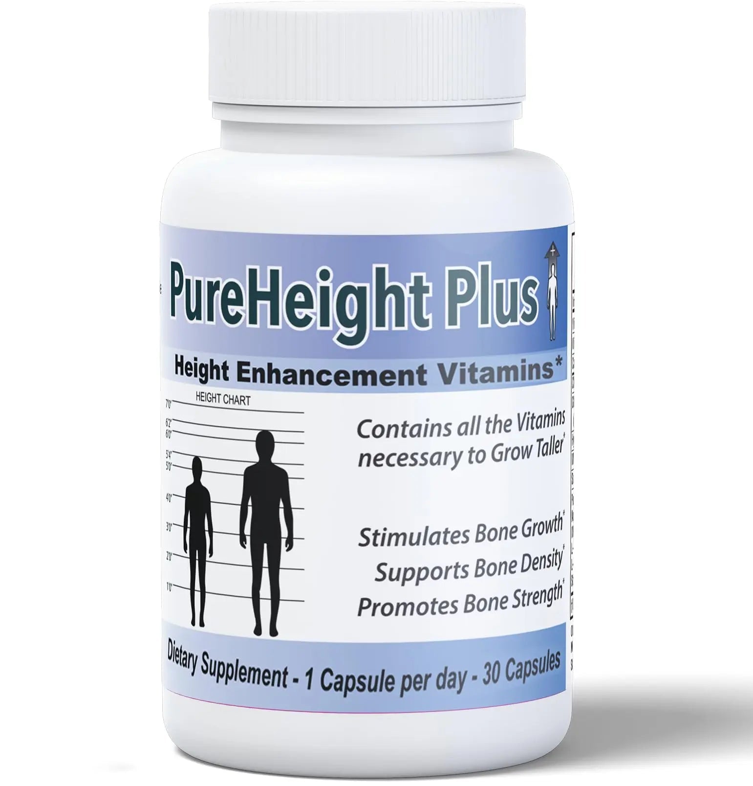 Height Growth Vitamins Grow Taller - Increase Bone Strength Bone Density Bone Growth - TrustMedUSA