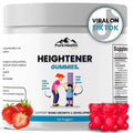 Heightener Gummies - Natural Height Growth Supplement for Kids, Teens and Adults to Increase Bone Strength and Grow Tall | Height Maximizer Pills with L-Arginine, Calcium & Zinc | 60 Gummy - TrustMedUSA