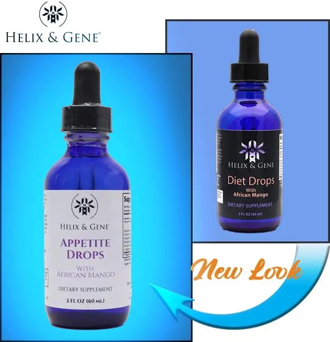 Helix & Gene Appetite Diet Drops Mango Flavor | Fast Weight Loss | Natural Metabolism - TrustMedUSA