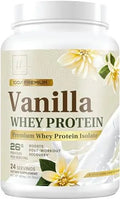 Hello Lovely! Whey Protein Powder, Vanilla Flavored Whey Isolate with 26g Protein - TrustMedUSA