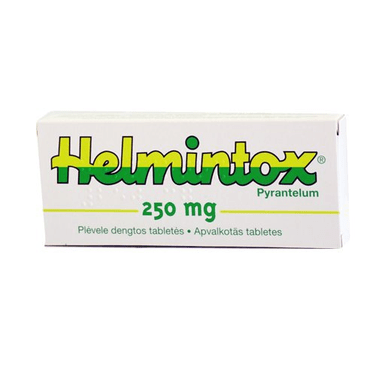 Helmintox Pyrantelum 250mg Anti Parasites Worms x3 tablets - TrustMedUSA