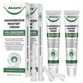 Hemorrhoid & Fissure Ointment, Hemorrhoid Treatment and Hemorrhoid Cream with Lidocaine 4% and Phenylephrine HCI for Fast Relief of Pain, Swelling, Itching, Burning, Hemorrhoidal treatment, 2 Pack-HH - TrustMedUSA