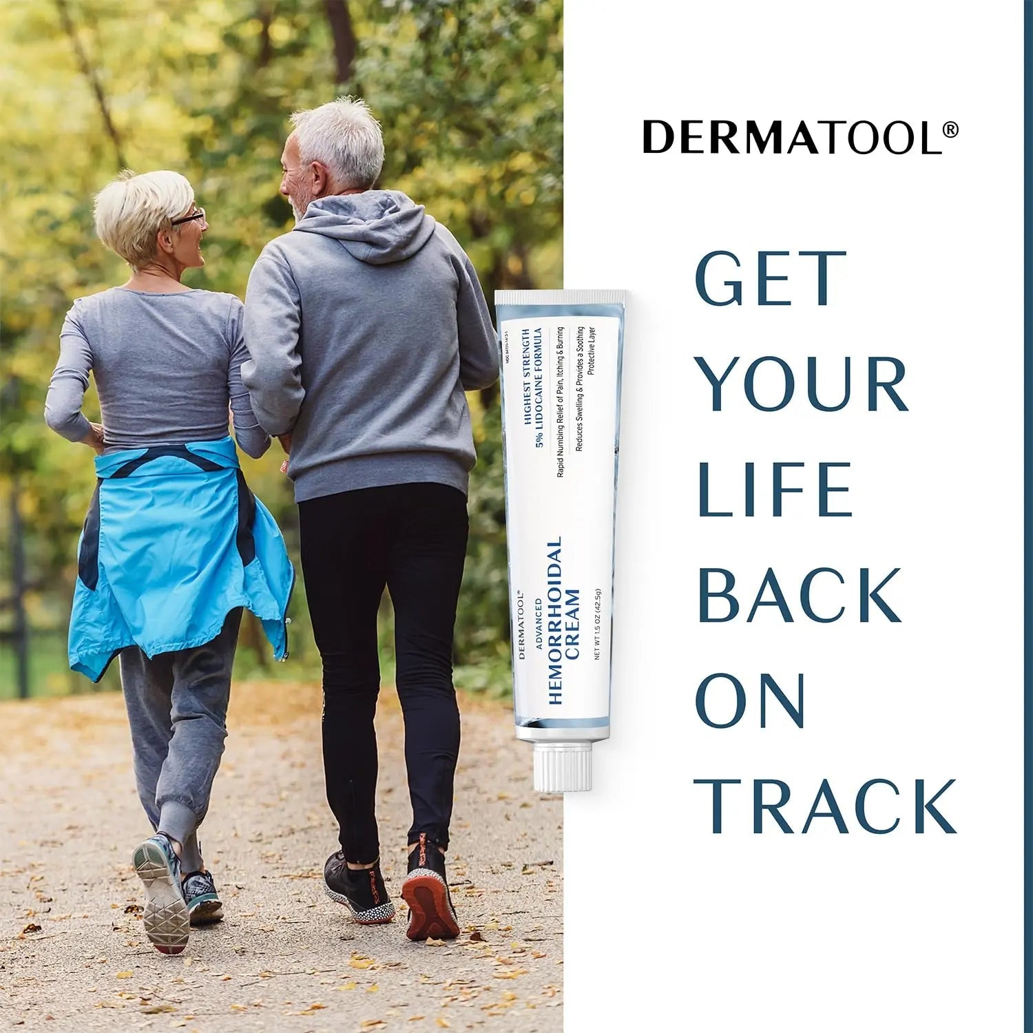 Hemorrhoid Treatment - Advanced Hemorrhoid Cream 5% Lidocaine & Phenylephrine - Hemorrhoid Shrinking Treatment - Rapid Relief of Pain, Swelling, Bleeding, Itching and Burning - Fissure & Hemorrhoids - TrustMedUSA